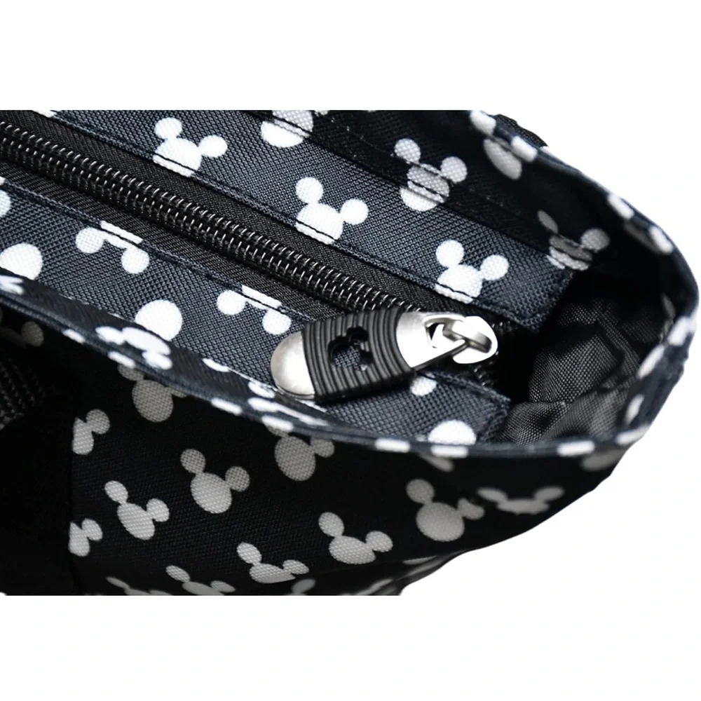 EUC Disney Mickey Mouse Canvas Black and White Tote - Picture 5 of 11